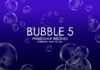 PS筆刷 - Bubble 5 - 15套泡泡筆刷
