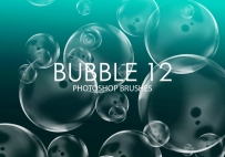 PS筆刷 - Bubble12 - 15套泡泡筆刷