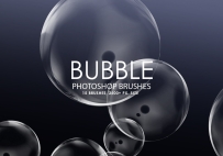 PS筆刷 - Bubble 15套泡泡筆刷